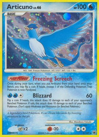 Articuno (1/100) [Diamant &amp; Perle : Majestic Dawn] 