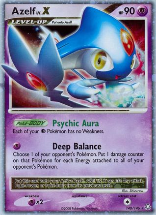 Azelf LV.X/146 - [Legends Awakened] Holofoil