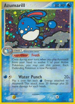 Azumarill 1/109 - [Team Rocket Returns] Holofoil