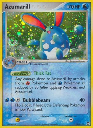 Azumarill 114/113 - [Delta Species] Holofoil