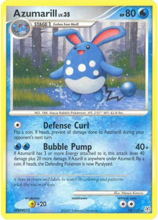 Azumarill (18/130) [Diamant et perle : ensemble de base] 
