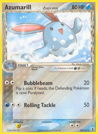 Azumarill (Delta Species) 19/113 - [Delta Species] Reverse Holofoil