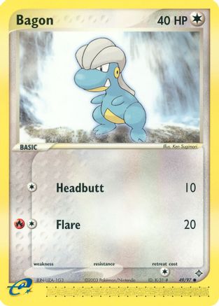 Bagon - 49/97 49/97 - [Dragon]