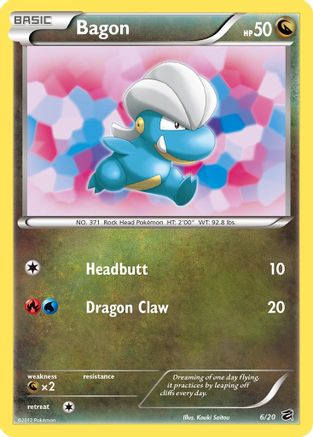 Bagon 6/20 - [Dragon Vault] Holofoil