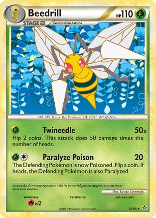 Beedrill (12/95) [HeartGold &amp; SoulSilver : déchaînés] 