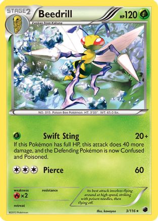 Beedrill 3/116 - [Plasma Freeze]