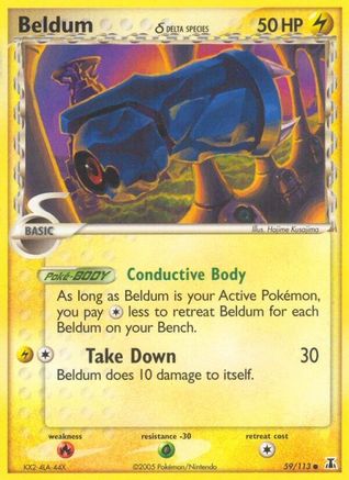 Beldum (Delta Species) 59/113 - [Delta Species] Reverse Holofoil
