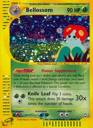 Bellossom (H5)/147 - [Aquapolis] Holofoil