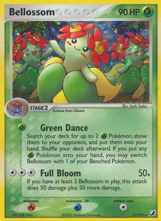 Bellossom/115 - [Unseen Forces] Holofoil