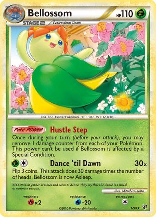 Bellossom (1/90) [HeartGold &amp; SoulSilver : Intrépide] 