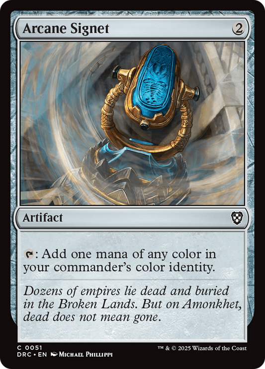 Arcane Signet (DRC-051) - [Commander: Aetherdrift]
