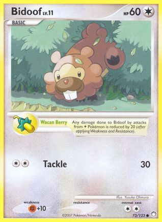 Bidoof 73/123 - [Mysterious Treasures]