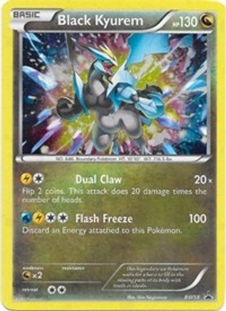 Black Kyurem - BW58/101 - [Black and White Promos] Holofoil