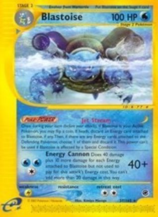 Blastoise (37/165) [Expédition : Ensemble de base] 