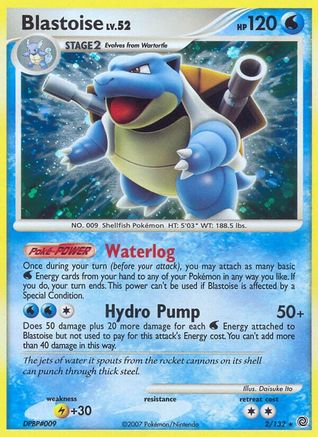 Blastoise 2/132 - [Secret Wonders] Holofoil