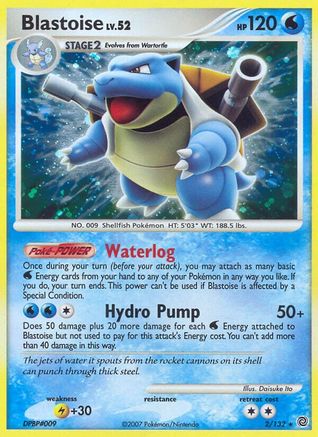 Blastoise (2/132) [Diamant &amp; Perle : Merveilles secrètes] 