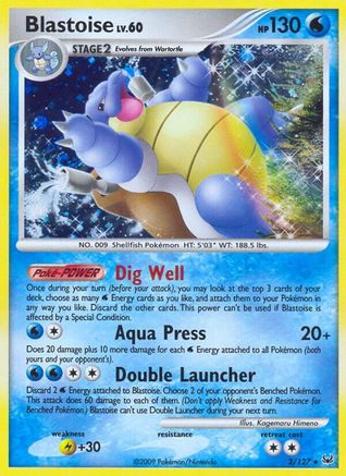Blastoise/127 - [Platinum] Holofoil