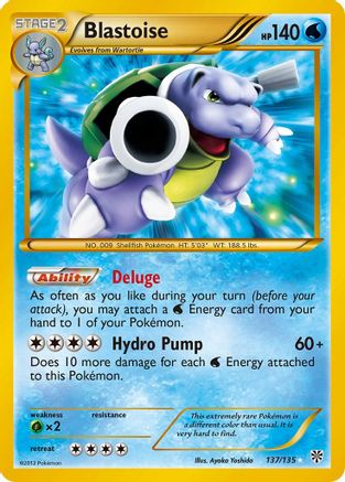 Blastoise/135 - [Plasma Storm] Holofoil