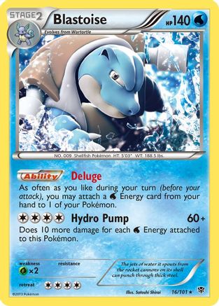 Blastoise 16/101 - [Plasma Blast] Holofoil