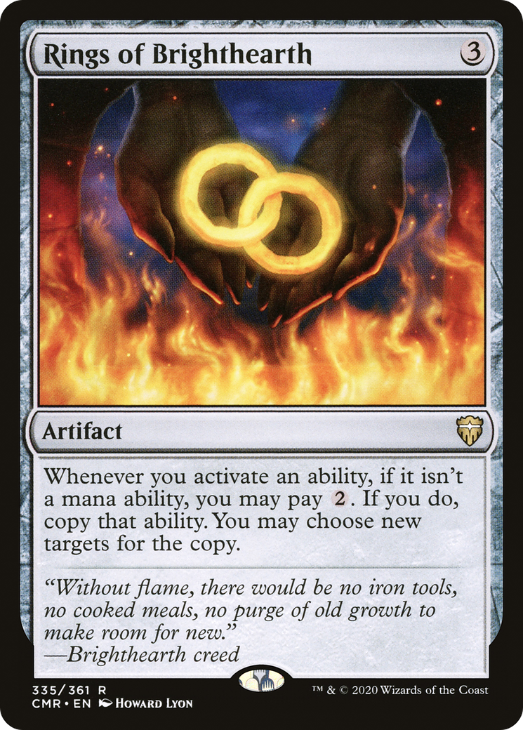 Rings of Brighthearth (CMR-335) - [Commander Legends]