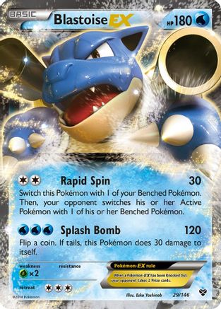 Blastoise EX 29/146 - [XY Base Set] Holofoil