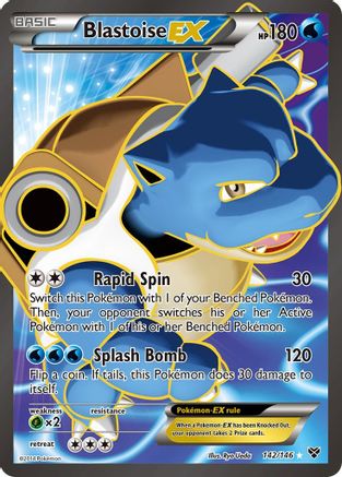 Blastoise EX (142/146) [XY : Ensemble de base] 