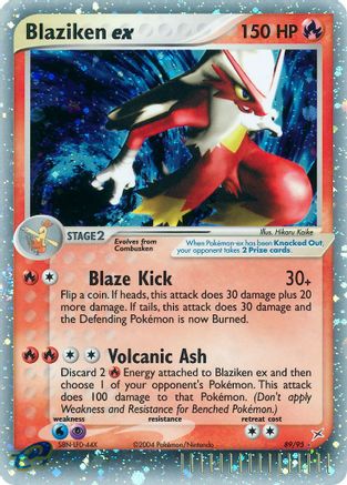 Blaziken ex (89/95) [EX: Team Magma vs Team Aqua]