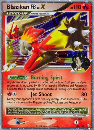 Blaziken FB Lv.X/147 - [Supreme Victors] Holofoil
