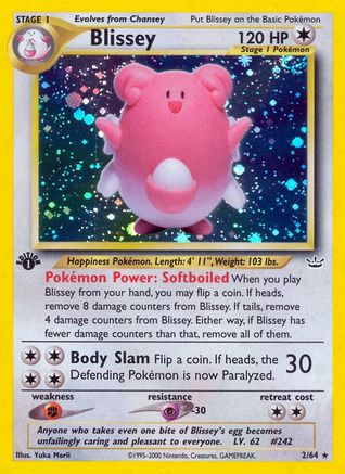 Blissey/64 - [Neo Revelation] 1st Edition Holofoil