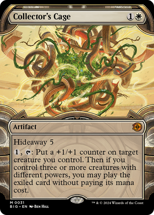 Collector's Cage (BIG-031) - [The Big Score]: (Showcase)