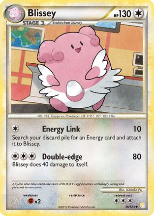 Blissey 36/123 - [HeartGold SoulSilver]