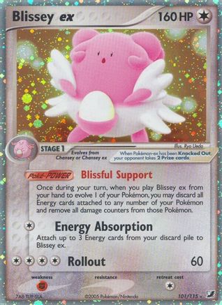 Blissey ex (101/115) [EX : Forces invisibles] 