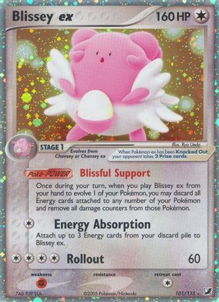 Blissey ex/115 - [Unseen Forces] Holofoil