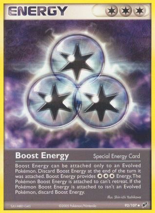 Boost Energy/107 - [Deoxys] Reverse Holofoil