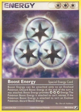 Boost d'énergie (98/115) [EX : Forces invisibles] 