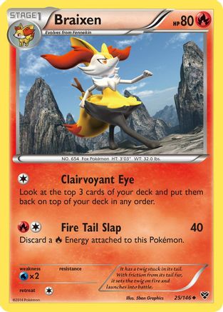 Braixen (25/146) [XY : Ensemble de base] 