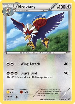Braviary/98 - [Emerging Powers] Holofoil
