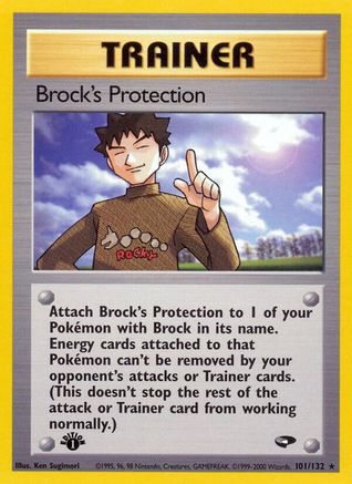 Brock's Protection 101/132 - [Gym Challenge] Unlimited