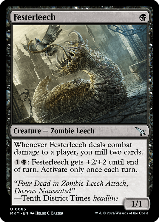 Festerleech (MKM-085) - [Murders at Karlov Manor] Foil