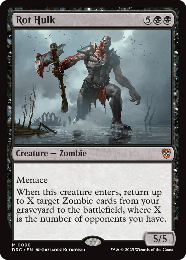 Rot Hulk (DRC-098) - [Commander: Aetherdrift]