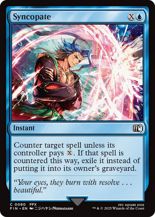 Syncopate (FIN-080) - [FINAL FANTASY] Foil