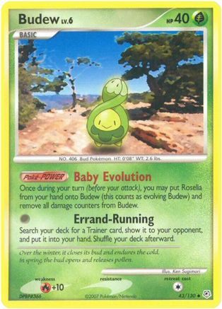 Budew (43/130) [Diamant et perle : ensemble de base] 