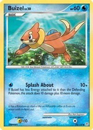 Buizel (72/130) [Diamant &amp; Perle : Ensemble de base] 