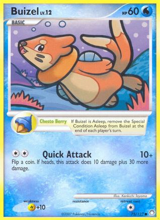 Buizel (75/123) [Diamant &amp; Perle : Trésors mystérieux] 