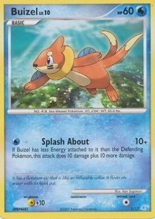 Buizel (1/12) [Diamant &amp; Perle : Kit d'entraînement - Manaphy] 