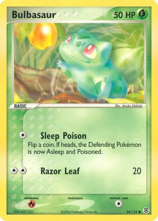 Bulbasaur - 054/112 54/112 - [FireRed & LeafGreen]