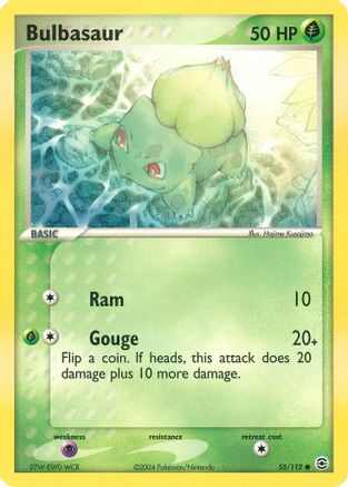 Bulbasaur - 055/112 55/112 - [FireRed & LeafGreen]