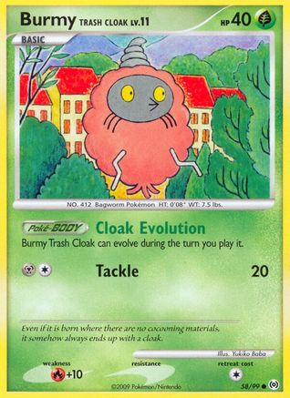Burmy Trash Cloak 58/99 - [Arceus]