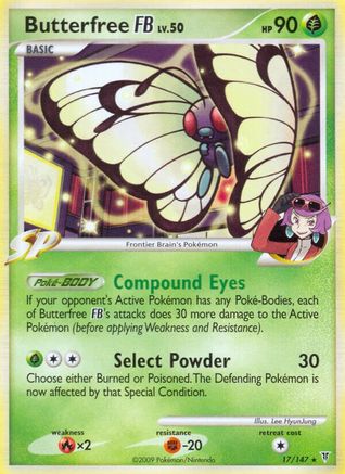 Butterfree FB (17/147) [Platine : Vainqueurs Suprêmes] 