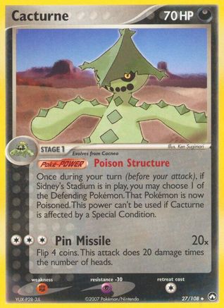 Cacturne/108 - [Power Keepers]